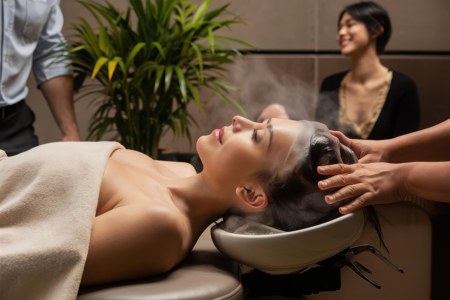 Gội đầu bồ kết